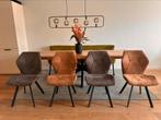 4 MXSOFA Tesla eetkamerstoelen, Huis en Inrichting, Stoelen, Ophalen of Verzenden, Zo goed als nieuw, Vier, Mx sofa