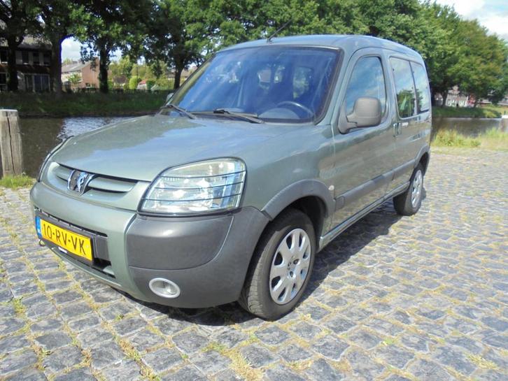 Peugeot Partner 1.6 16V XT Benzine, Auto's, Peugeot, Bedrijf, Partner, Benzine, D, MPV, Handgeschakeld, Origineel Nederlands, Groen