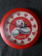 vintage coca cola klok met polar beer,1999, Ophalen of Verzenden, Gebruikt, Gebruiksvoorwerp