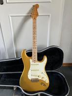 Fender Stratocaster 1982 Gold on gold Dan Smith, Muziek en Instrumenten, Snaarinstrumenten | Gitaren | Elektrisch, Ophalen, Gebruikt