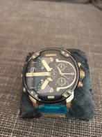 DIESEL Mr. Daddy 2.0, Sieraden, Tassen en Uiterlijk, Horloges | Heren, Overige merken, Staal, Staal, Nieuw
