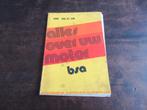 BSA A7 A10 Star Twin Golden Flash werkplaatshandboek manual, Ophalen of Verzenden, Overige merken