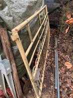 Stalen hek 300 x115 cm, Ophalen of Verzenden, Gebruikt, IJzer, 3 tot 6 meter