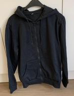 Zwarte trui met capuchon, Hoodie, maat S, Ophalen of Verzenden, Zo goed als nieuw, Maat 36 (S), Zwart