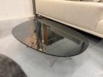 Nieuw Beek Maupertuus Salontafel Glas Design Tafel 110x71, Metaform Leolux Evidence Pode, Nieuw, Glas, Overige vormen