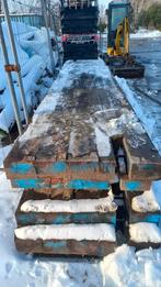 Dragline schotten, rijplaten beukenhout, Doe-het-zelf en Verbouw, Ophalen, Gebruikt, Plank, Beuken