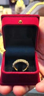 Subtiele 14 karaats gouden Dorika ring, Nieuw, Ophalen of Verzenden, Nvt, Dame