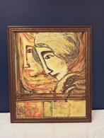 Schilderij met twee gezichten, Antiek en Kunst, Kunst | Schilderijen | Klassiek, Ophalen