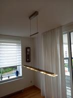 hanglamp LED RVS met glas, Ophalen, Zo goed als nieuw, Glas
