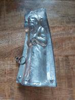 Antieke Chocolademal Kerstman Gebogen, Antiek en Kunst, Ophalen of Verzenden