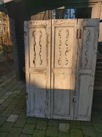 3 oude opengewerkte luiken, Ophalen