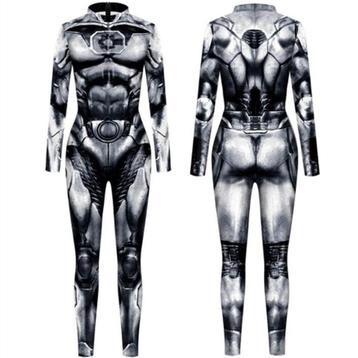Heren catsuit 2 / bodysuit mannen strakke jumpsuit zwart wit beschikbaar voor biedingen