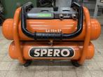 Compressor SPERO 2x11Ltr 260 l/min, Doe-het-zelf en Verbouw, Compressors, Ophalen, 6 tot 10 bar, Zo goed als nieuw, 200 tot 400 liter/min