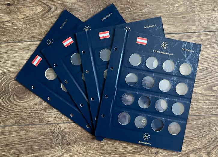 Leuchtturm Vista muntbladen, Postzegels en Munten, Munten en Bankbiljetten | Toebehoren, Verzamelmap, Ophalen of Verzenden