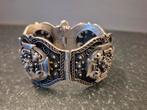 Armband sieraad vintage zilver zeeuws knop blikvanger uniek, Antiek en Kunst, Ophalen of Verzenden