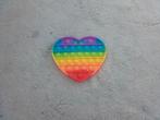 Regenboog Hart Pop It Fidget Toy, Kinderen en Baby's, Speelgoed | Educatief en Creatief, Ophalen of Verzenden, Zo goed als nieuw