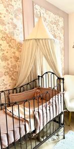 Vintage ledikant 60x120 gietijzer, Kinderen en Baby's, Babywiegjes en Ledikanten, Ophalen, Ledikant