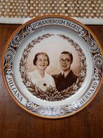 Royalty bord d'oranjeboom bloeit  juliana bernard mosa Maast, Ophalen of Verzenden, Zo goed als nieuw, Nederland, Servies