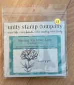 Unity stamps stempel set lieveheersbeestje zgan, Ophalen of Verzenden, Zo goed als nieuw, EZ-mounted stempel