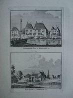 357-358 / Medemblik Lutherschepoort   Kopergravure 1752, Antiek en Kunst, Kunst | Etsen en Gravures, Ophalen of Verzenden