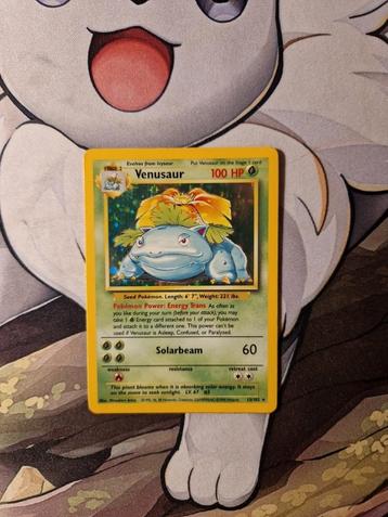 Venusaur 15/102 Holo Base Set 1999 Wotc beschikbaar voor biedingen