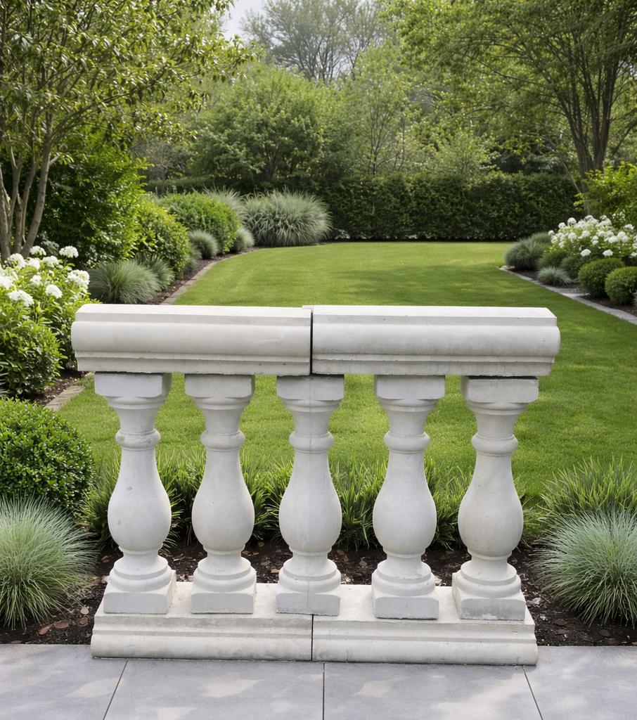 Luxe Italiaanse Betonnen balustrade - los opbouwbaar -, Ophalen, Nieuw