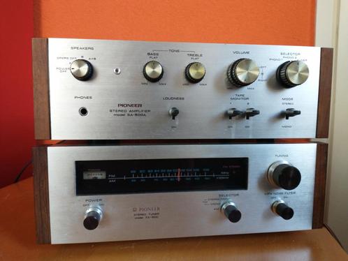 Pioneer SA-500A & TX-500 (Garantie & Gratis verzenden), Audio, Tv en Foto, Stereo-sets, Zo goed als nieuw, Tuner of Radio, Pioneer
