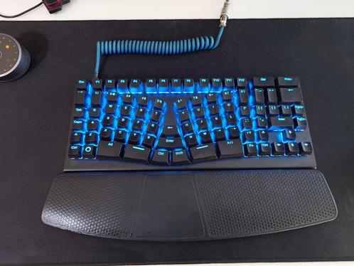 X-Bows Knight Ergonomisch Mechanical Keyboard, Computers en Software, Toetsenborden, Gebruikt, Qwerty, Bedraad, Ergonomisch, Ophalen of Verzenden