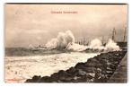 Colombo, Breakwater, Verzenden, Voor 1920, Gelopen, Buiten Europa