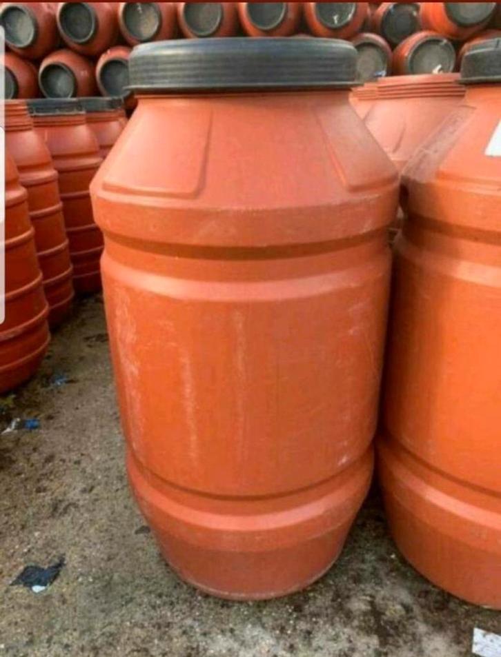 Regen tonnen, voer tonnen, verzend tonnen, Tuin en Terras, Regentonnen, Zo goed als nieuw, 150 liter of meer, Ophalen