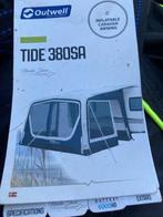 opblaasbare  voortent voor aan caravan outwell 380, Ophalen, Zo goed als nieuw