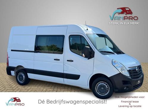Opel MOVANO 2.3 CDTI 130 PK L2H2 Dubbel Cabine / Navi / Crui, Auto's, Bestelauto's, Bedrijf, ABS, Airbags, Airconditioning, Bluetooth