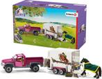 Schleich - Horse Club - Pickup met paardentrailer - 42346, Ophalen of Verzenden, Gebruikt