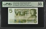 5 Gulden 1966 Vondel I (Pick 90b) XJ serie, Ophalen of Verzenden, 5 gulden, Los biljet
