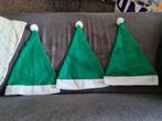 3 groene kerstmutsen., Ophalen, Nieuw
