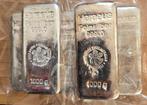 Zilver 1 kilo baar baren zilveren 999 heraeus 1000 gram, Ophalen of Verzenden, Zilver