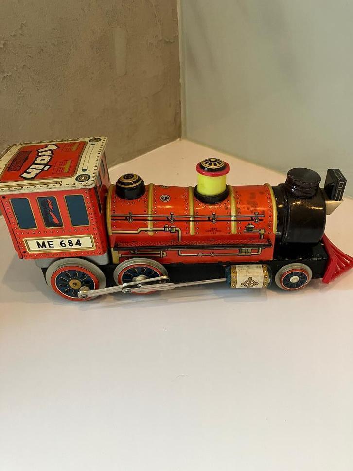 3 blikken treinen jaren 70, Antiek en Kunst, Antiek | Speelgoed, Ophalen of Verzenden