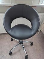 Bureaustoel, Ophalen, Gebruikt, Zwart