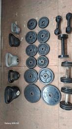 Dunbels gewicht halters kettlebell, Ophalen, Zo goed als nieuw, Halterset