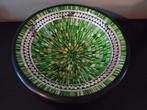 Groene Mozaïek Schaal 37cm, Schaal, Rond, Nieuw, Ophalen of Verzenden