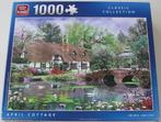 Puzzel *** APRIL COTTAGE *** 1000 stukjes Classic Collection, Ophalen of Verzenden, 500 t/m 1500 stukjes, Zo goed als nieuw, Legpuzzel