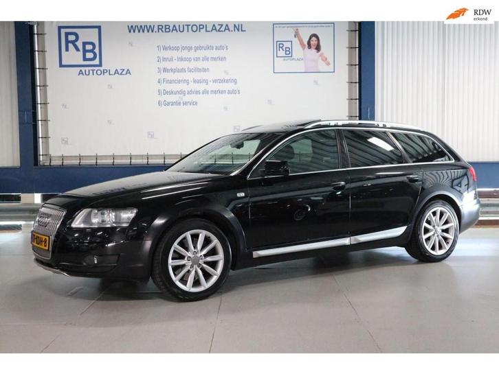 Audi A6 allroad quattro 4.2 FSI / Black on Black / Full Serv, Auto's, Audi, Bedrijf, Te koop, A6, 4x4, ABS, Airbags, Airconditioning