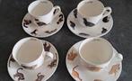 Francien katten koffie kop en schotel., Ophalen of Verzenden, Overige stijlen, Kop(pen) en/of Schotel(s)