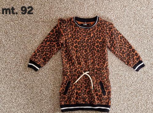 92 Zgan tijgerprint jurkje, Kinderen en Baby's, Kinderkleding | Maat 92, Zo goed als nieuw, Meisje, Jurk of Rok, Ophalen of Verzenden