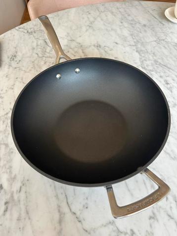 Le Creuset Wokpan + Koekenpan beschikbaar voor biedingen
