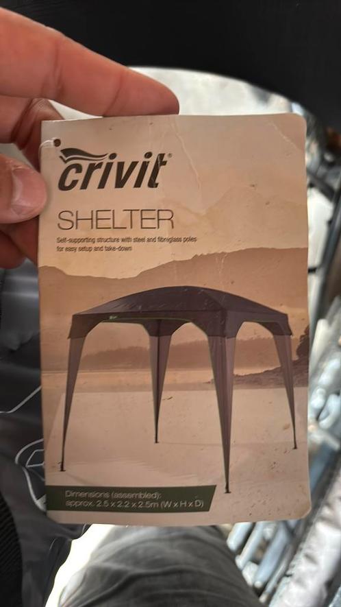 Shelter / partytent - caravan/tuin - 2.5x2.2x2.5, Caravans en Kamperen, Kampeeraccessoires, Zo goed als nieuw, Ophalen