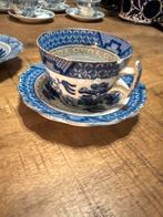 Antiek Theekopje met Schotel booths real old willow, Ophalen