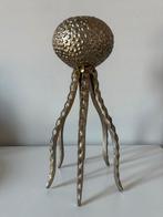 Gouden Octopus Kandelaar, Ophalen, Overige kleuren, Zo goed als nieuw, Metaal