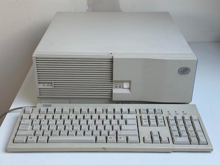 IBM 486DX4 vintage desktop computer, Computers en Software, Vintage Computers, Ophalen of Verzenden