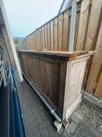 Houten bar, Ophalen, Gebruikt